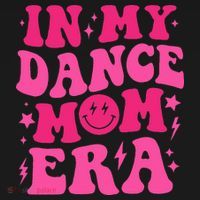 In My Dance Mom Era Groovy Sports Dance Mom Sweat Kids Long Sleeve Shirt thumb 2