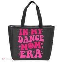 In My Dance Mom Era Groovy Sports Dance Mom Sweat Tote Bag thumb 0