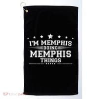 Im Memphis Doing Memphis Things Golf Towel thumb 0