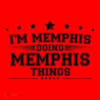 Im Memphis Doing Memphis Things Santa Hat thumb 1