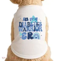 In My Diabetes Warrior Era Doggie Tank thumb 0
