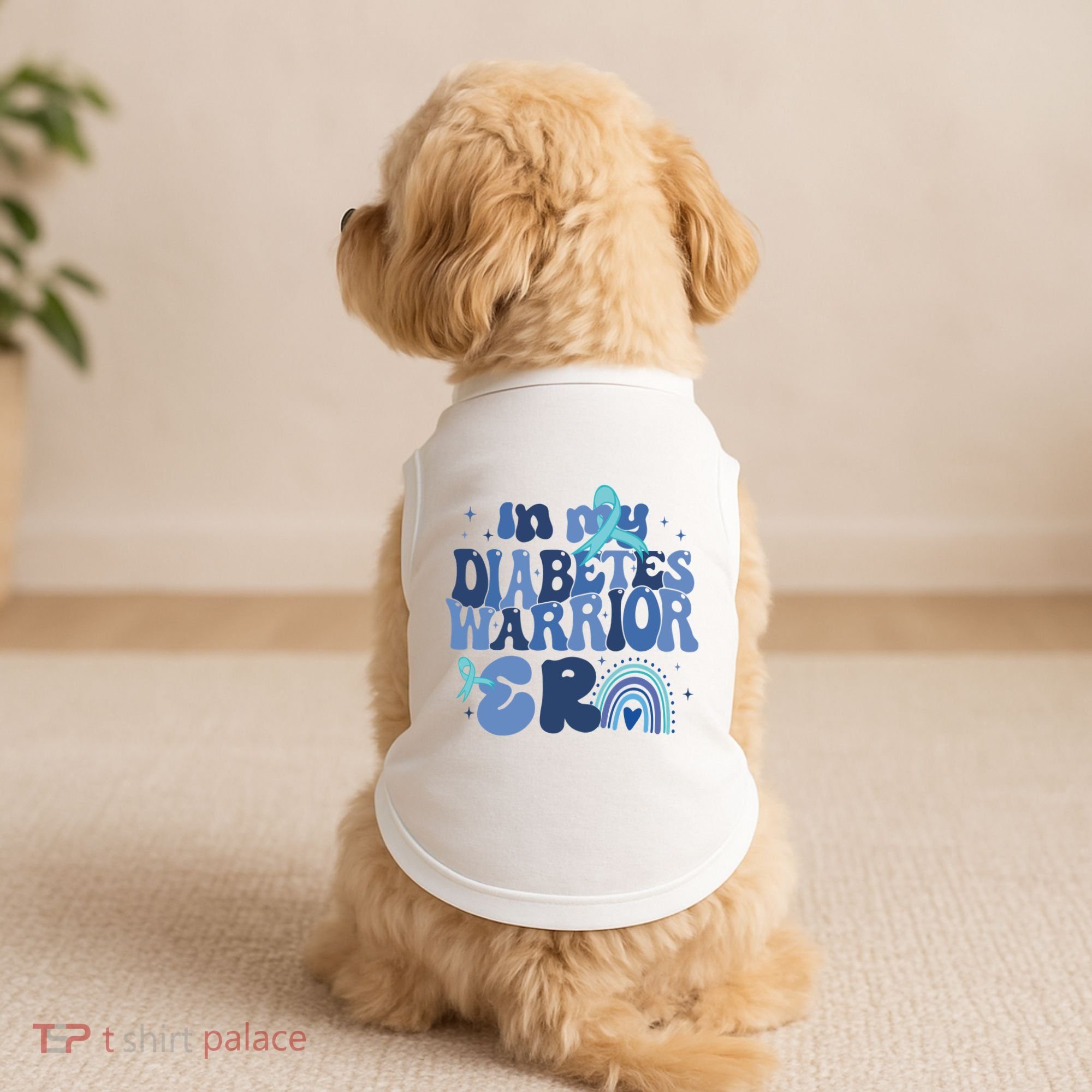 In My Diabetes Warrior Era Doggie Tank