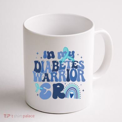 In My Diabetes Warrior Era Coffee Mug back