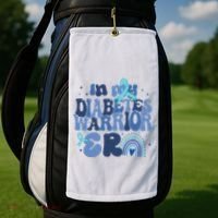 In My Diabetes Warrior Era Golf Towel thumb 2