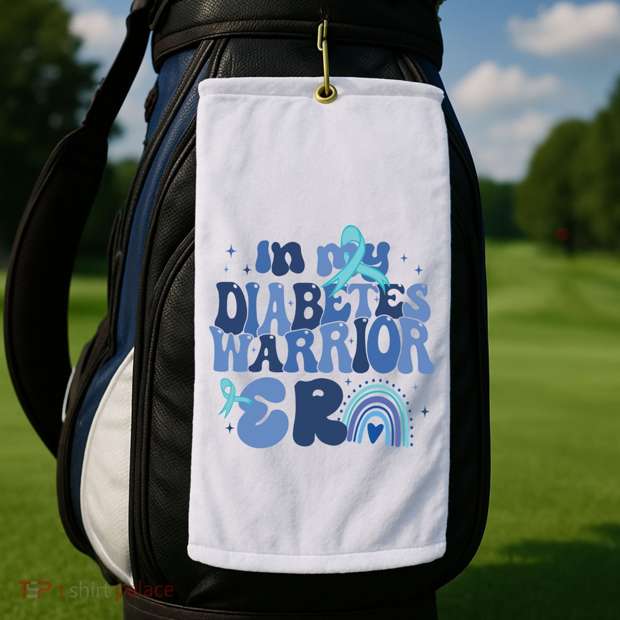 In My Diabetes Warrior Era Golf Towel