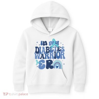 In My Diabetes Warrior Era Kids Hoodie