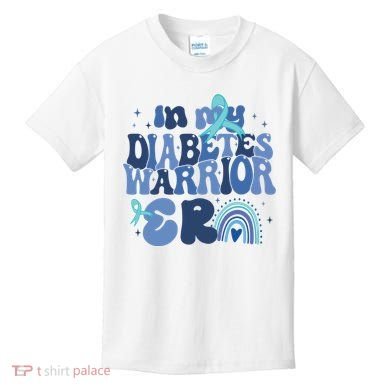 In My Diabetes Warrior Era Kids T-Shirt