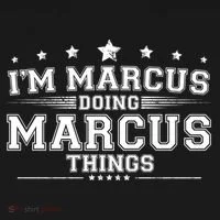 Im Marcus Doing Marcus Things Yupoong Adult 5-Panel Trucker Hat thumb 2