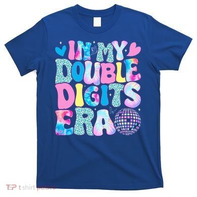 In My Double Digits Era Retro 10 Year Old 10th Birthday T-Shirt