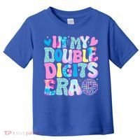 In My Double Digits Era Retro 10 Year Old 10th Birthday Toddler T-Shirt thumb 0