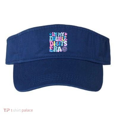In My Double Digits Era Retro 10 Year Old 10th Birthday Visor