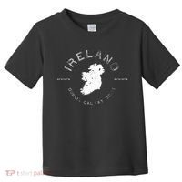 Ireland Map Dublin Galway Cork Graphic Toddler T-Shirt thumb 0