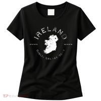 Ireland Map Dublin Galway Cork Graphic Women's T-Shirt thumb 0