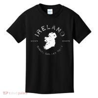 Ireland Map Dublin Galway Cork Graphic Kids T-Shirt thumb 0