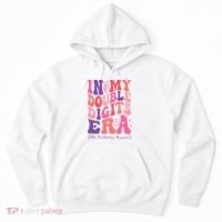 In My Double Digits Era 10th Birthday Version Groovy Retro Hoodie thumb 0