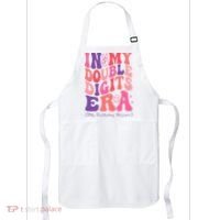 In My Double Digits Era 10th Birthday Version Groovy Retro Apron thumb 0