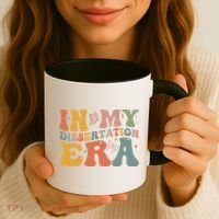 In My Dissertation Era School College Graduate Program Gift Coffee Mug thumb 3