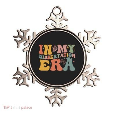 In My Dissertation Era School College Graduate Program Gift Ornament