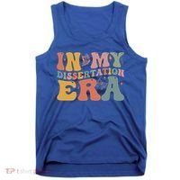 In My Dissertation Era School College Graduate Program Gift Tank Top thumb 0