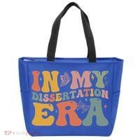 In My Dissertation Era School College Graduate Program Gift Tote Bag thumb 0