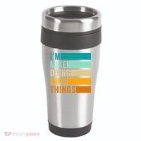 I'm Mike Doing Mike Things  Funny First Name 16oz Travel Tumbler thumb 0