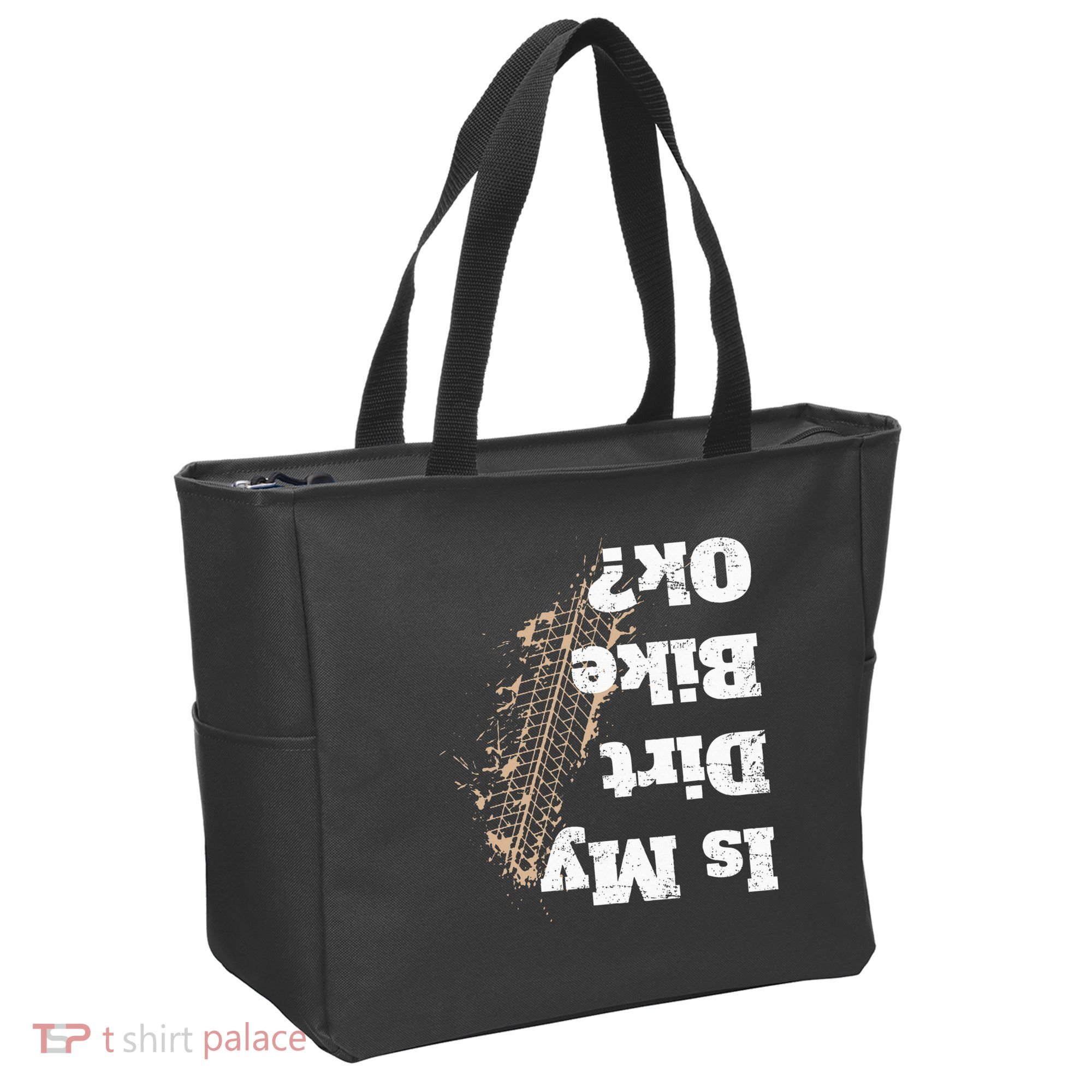 Is My Dirt Bike Ok Funny Off Road Biker Gift Tote Bag