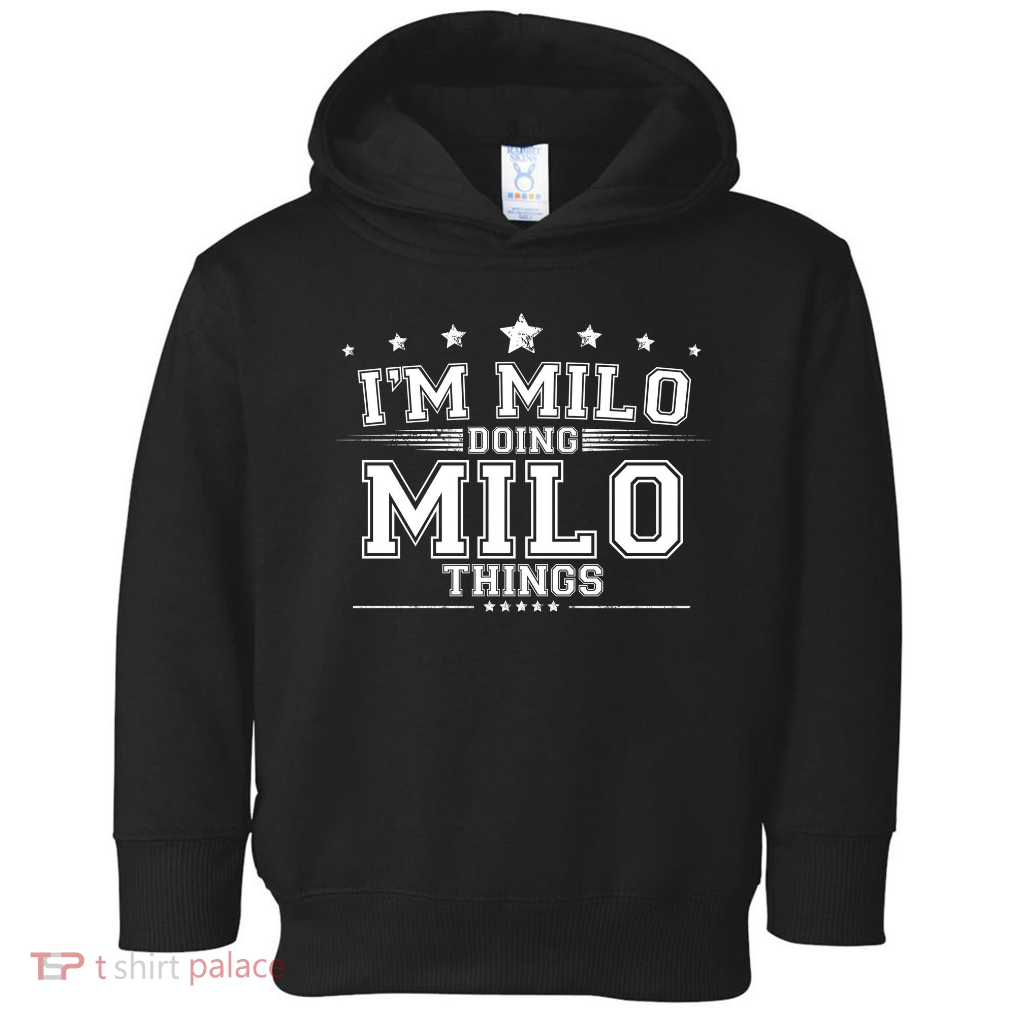 Im Milo Doing Milo Things Toddler Hoodie