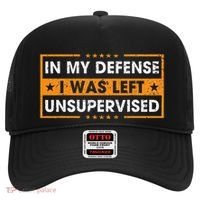 In My Defense I Was Left Unsupervised Retro Hat thumb 0