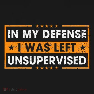 In My Defense I Was Left Unsupervised Retro Women's Long Sleeve Shirt