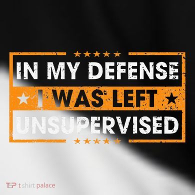 In My Defense I Was Left Unsupervised Retro Toddler Fine Jersey T-Shirt