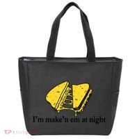 IM MakeN Em At Night Cheese Sandwich Tote Bag thumb 0