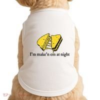 IM MakeN Em At Night Cheese Sandwich Doggie Tank thumb 0