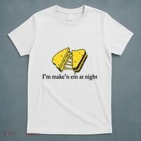 IM MakeN Em At Night Cheese Sandwich T-Shirt thumb 5