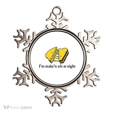 IM MakeN Em At Night Cheese Sandwich Ornament