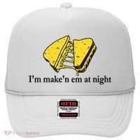 IM MakeN Em At Night Cheese Sandwich Hat thumb 0