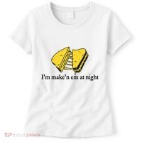 IM MakeN Em At Night Cheese Sandwich Women's T-Shirt thumb 0
