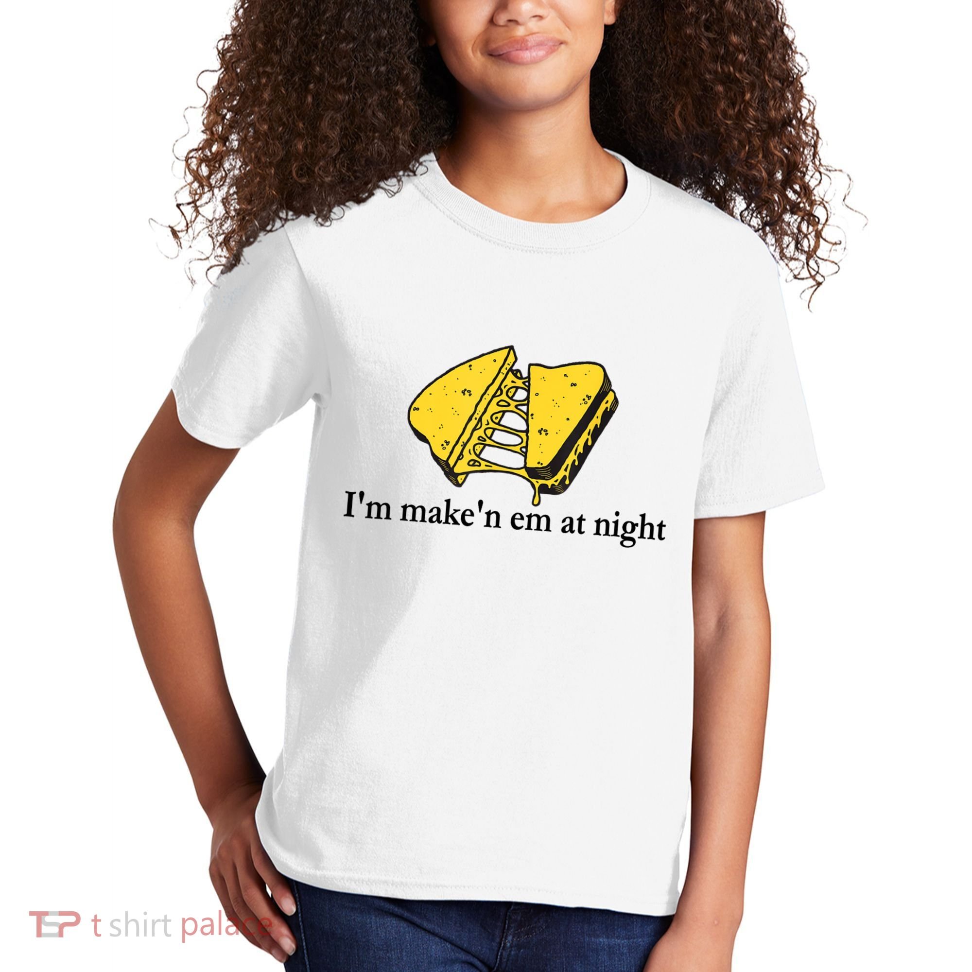 IM MakeN Em At Night Cheese Sandwich Kids T-Shirt