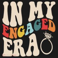 In My Engaged Era Cute Proposal Gift Backpack thumb 2