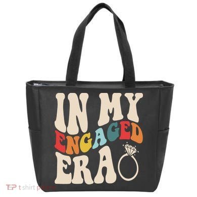 In My Engaged Era Cute Proposal Gift Tote Bag