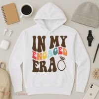 In My Engaged Era Cute Proposal Gift Hoodie thumb 3