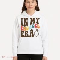 In My Engaged Era Cute Proposal Gift Hoodie thumb 5