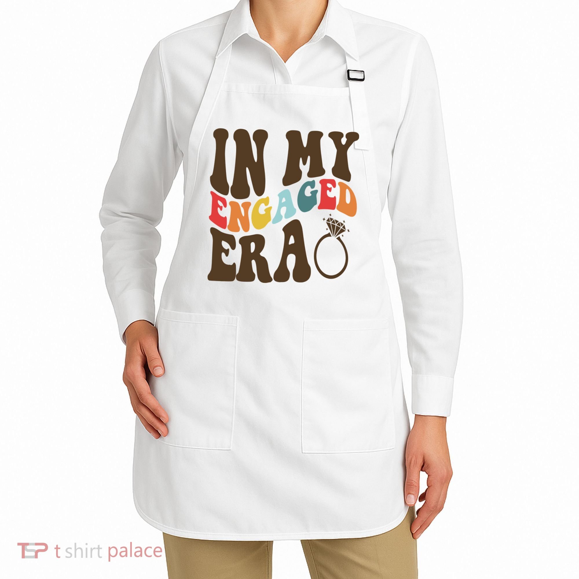 In My Engaged Era Cute Proposal Gift Apron