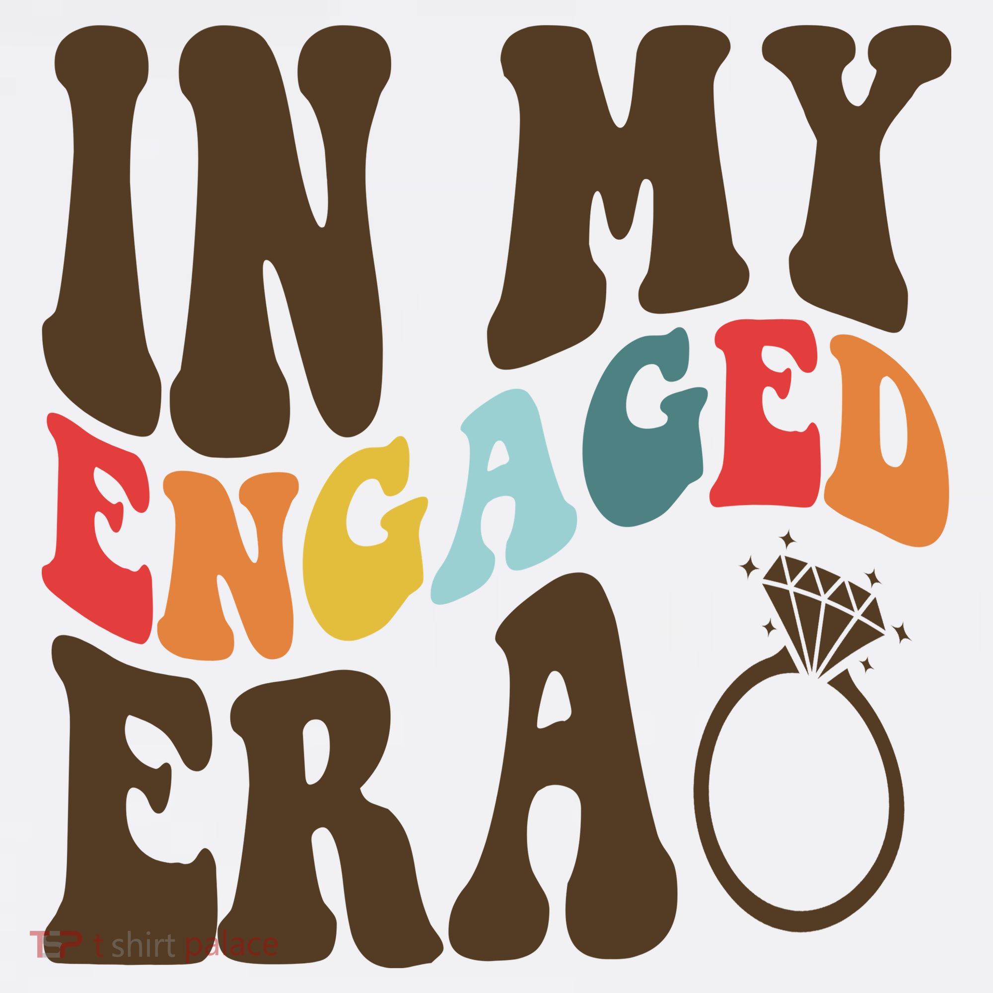 In My Engaged Era Cute Proposal Gift Sweatshirt