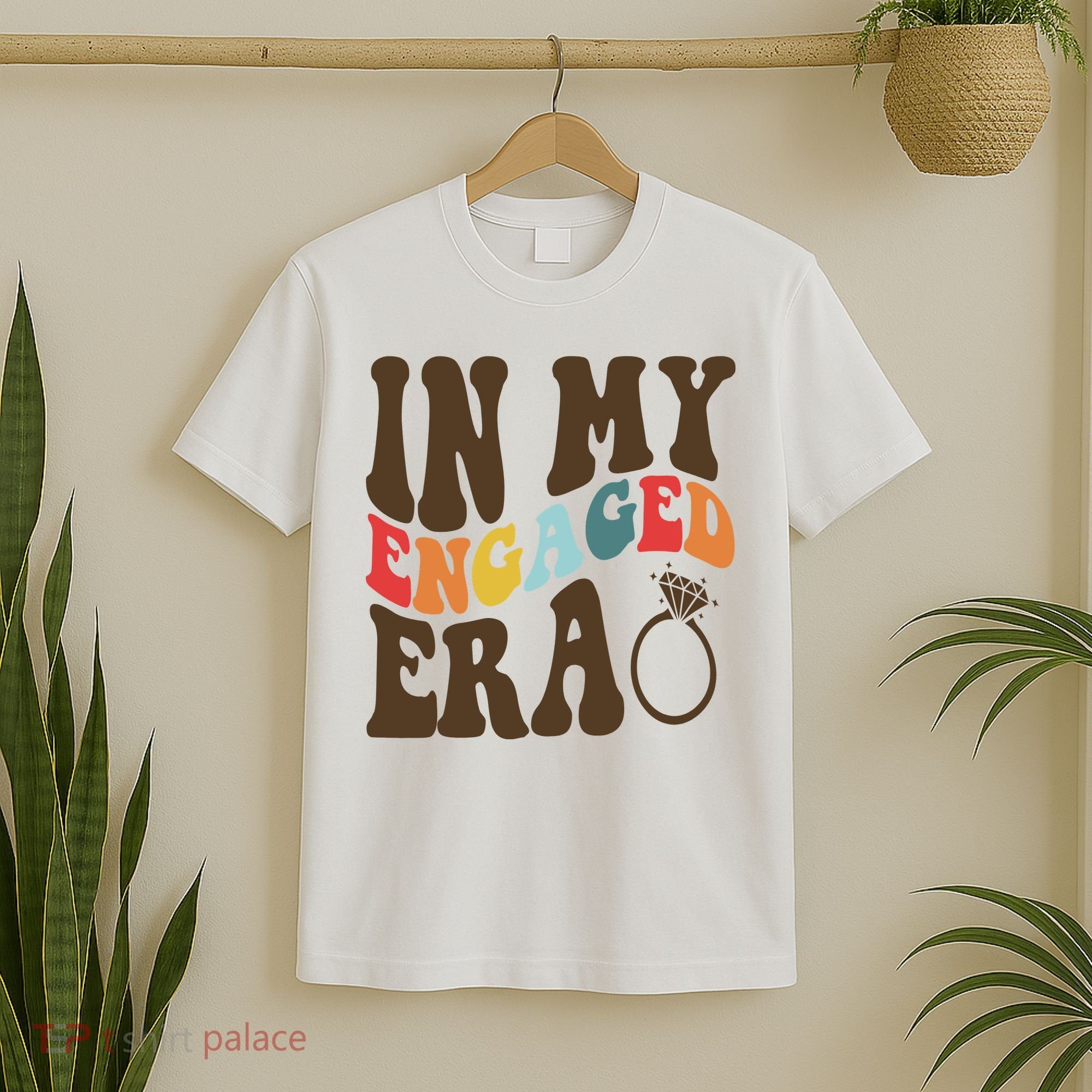 In My Engaged Era Cute Proposal Gift T-Shirt