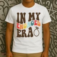 In My Engaged Era Cute Proposal Gift T-Shirt thumb 3