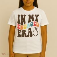 In My Engaged Era Cute Proposal Gift T-Shirt thumb 4