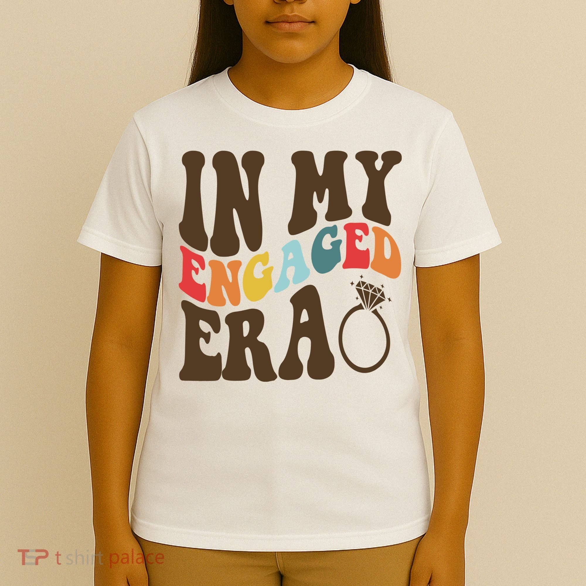 In My Engaged Era Cute Proposal Gift T-Shirt