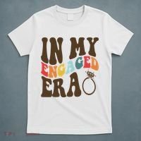 In My Engaged Era Cute Proposal Gift T-Shirt thumb 5