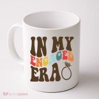 In My Engaged Era Cute Proposal Gift Coffee Mug thumb 0