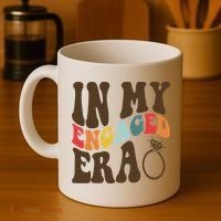 In My Engaged Era Cute Proposal Gift Coffee Mug thumb 4